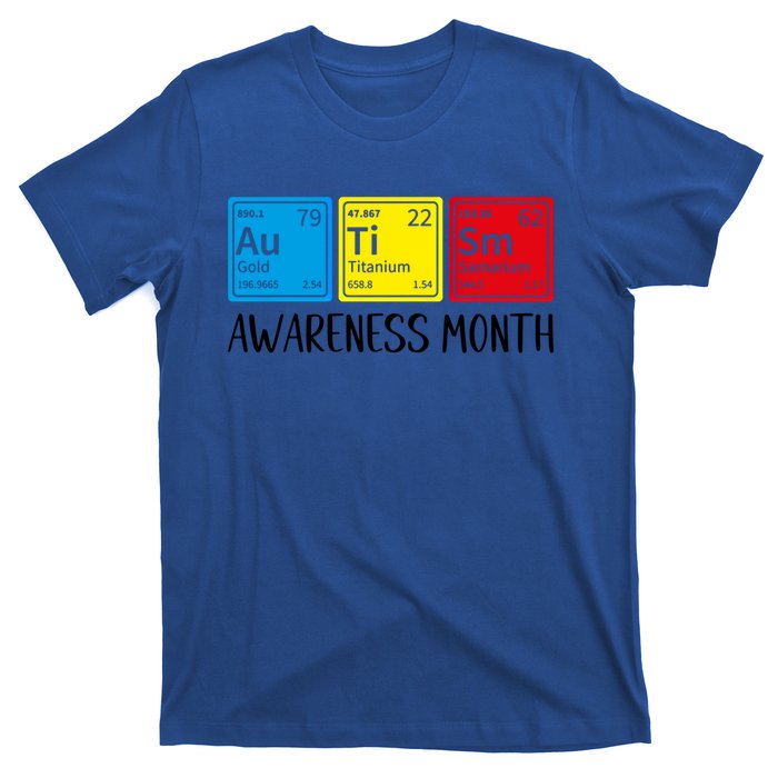 Periodic Elets Autism Awareness Gift T-Shirt