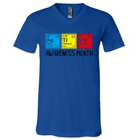 Periodic Elets Autism Awareness Gift V-Neck T-Shirt