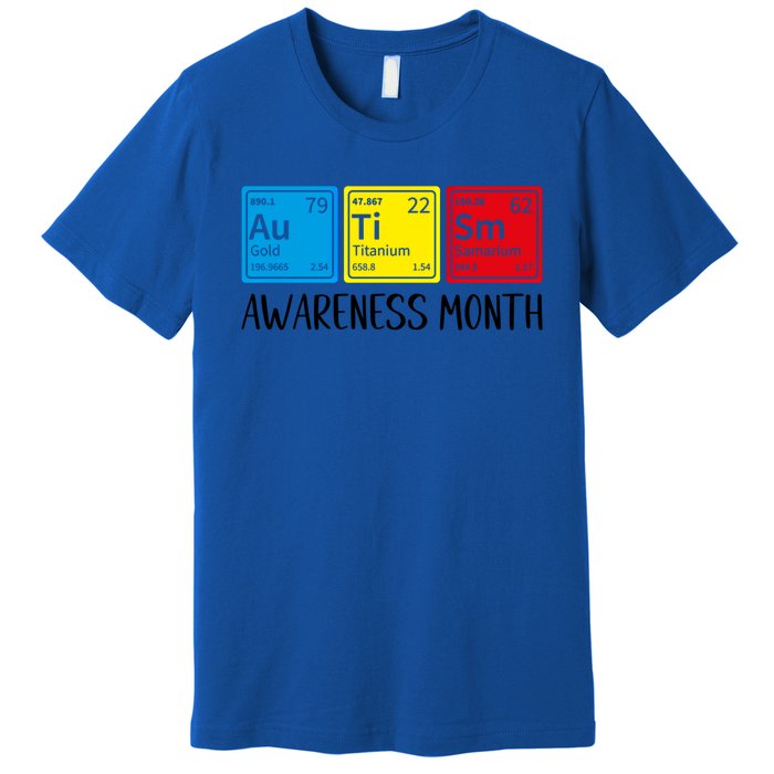 Periodic Elets Autism Awareness Gift Premium T-Shirt