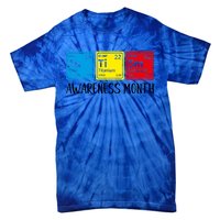 Periodic Elets Autism Awareness Gift Tie-Dye T-Shirt