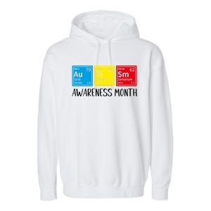 Periodic Elets Autism Awareness Gift Garment-Dyed Fleece Hoodie