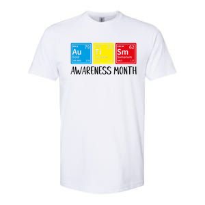 Periodic Elets Autism Awareness Gift Softstyle CVC T-Shirt