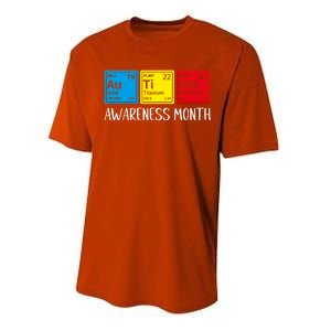 Periodic Elets Autism Awareness Gift Performance Sprint T-Shirt