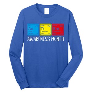 Periodic Elets Autism Awareness Gift Long Sleeve Shirt