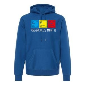 Periodic Elets Autism Awareness Gift Premium Hoodie