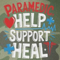 Paramedic Ems And Emt For Emergency First Aid Responder Legacy Tie Dye Trucker Hat