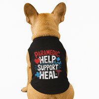 Paramedic Ems And Emt For Emergency First Aid Responder Doggie Tank