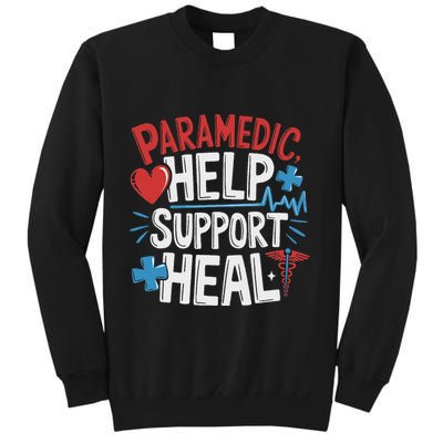 Paramedic Ems And Emt For Emergency First Aid Responder Sweatshirt