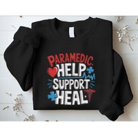 Paramedic Ems And Emt For Emergency First Aid Responder Sweatshirt