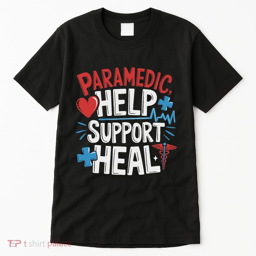Paramedic Ems And Emt For Emergency First Aid Responder Tall T-Shirt