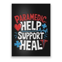 Paramedic Ems And Emt For Emergency First Aid Responder Poster
