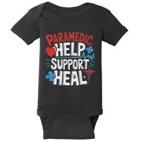 Paramedic Ems And Emt For Emergency First Aid Responder Baby Bodysuit