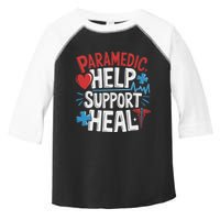 Paramedic Ems And Emt For Emergency First Aid Responder Toddler Fine Jersey T-Shirt