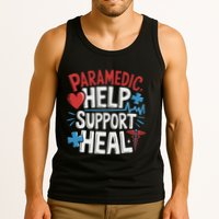 Paramedic Ems And Emt For Emergency First Aid Responder Tank Top