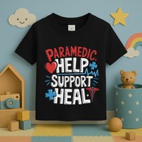Paramedic Ems And Emt For Emergency First Aid Responder Toddler T-Shirt