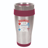 Paramedic Ems And Emt For Emergency First Aid Responder 16oz Travel Tumbler