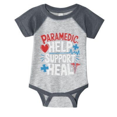 Paramedic Ems And Emt For Emergency First Aid Responder Infant Baby Jersey Bodysuit