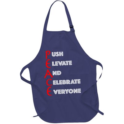 Push Elevate And Celebrate Everyone Apron
