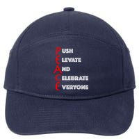 Push Elevate And Celebrate Everyone 7-Panel Snapback Hat