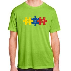 Periodic Elet Autism Puzzle Autism Awareness Gift Adult ChromaSoft Performance T-Shirt