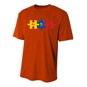 Periodic Elet Autism Puzzle Autism Awareness Gift Performance Sprint T-Shirt