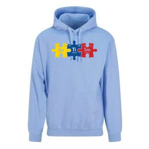 Periodic Elet Autism Puzzle Autism Awareness Gift Unisex Surf Hoodie