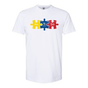 Periodic Elet Autism Puzzle Autism Awareness Gift Softstyle CVC T-Shirt