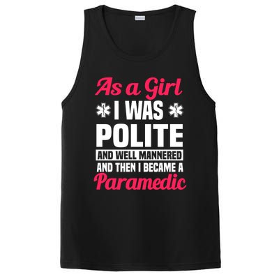 Paramedic Emt Attendant Emergency Medical Technician Meaningful Gift PosiCharge Competitor Tank