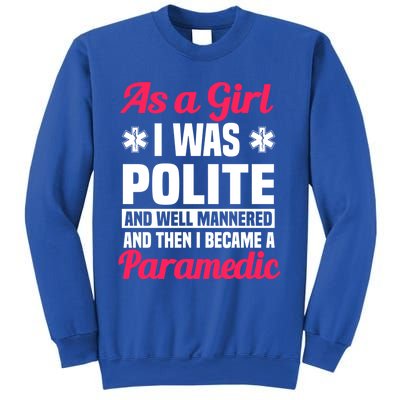 Paramedic Emt Attendant Emergency Medical Technician Meaningful Gift Sweatshirt