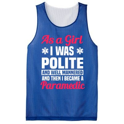 Paramedic Emt Attendant Emergency Medical Technician Meaningful Gift Mesh Reversible Basketball Jersey Tank