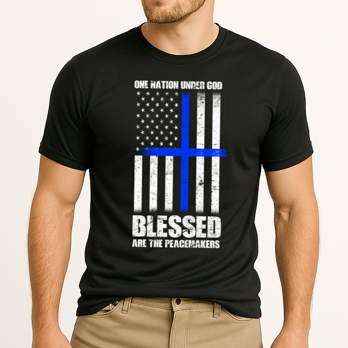 Blessed Are The Peacemakers Performance Shirt