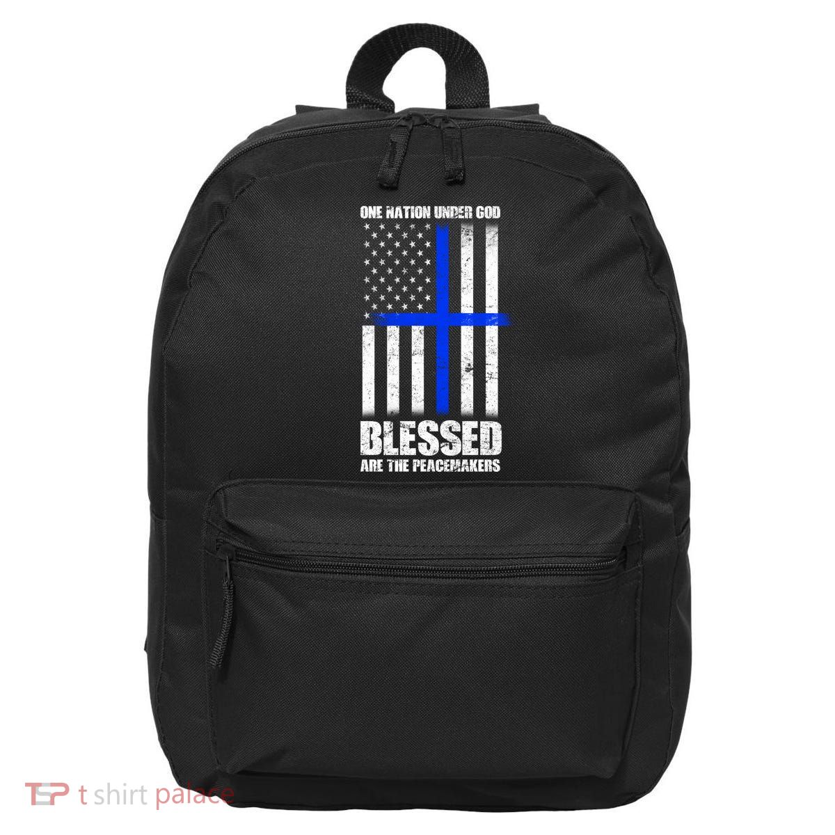 Blessed Are The Peacemakers 16 in Basic Backpack