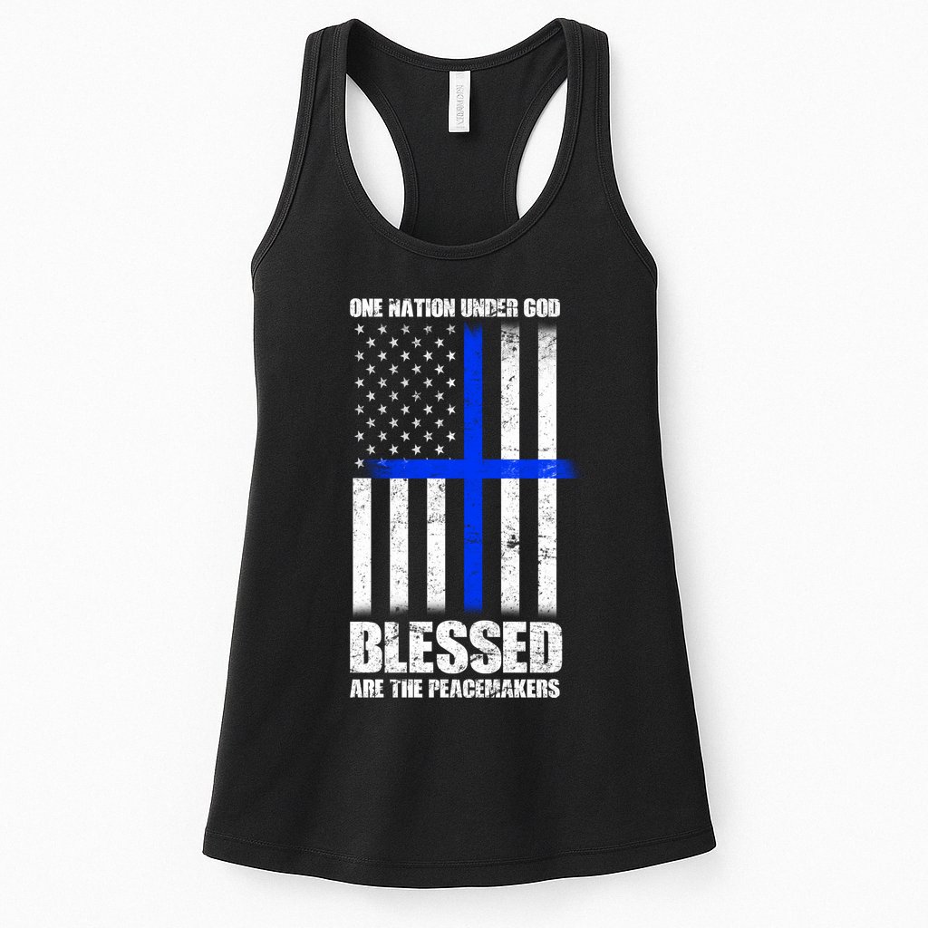 Blessed Are The Peacemakers Womens Tank Top