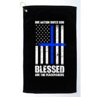 Blessed Are The Peacemakers Golf Towel