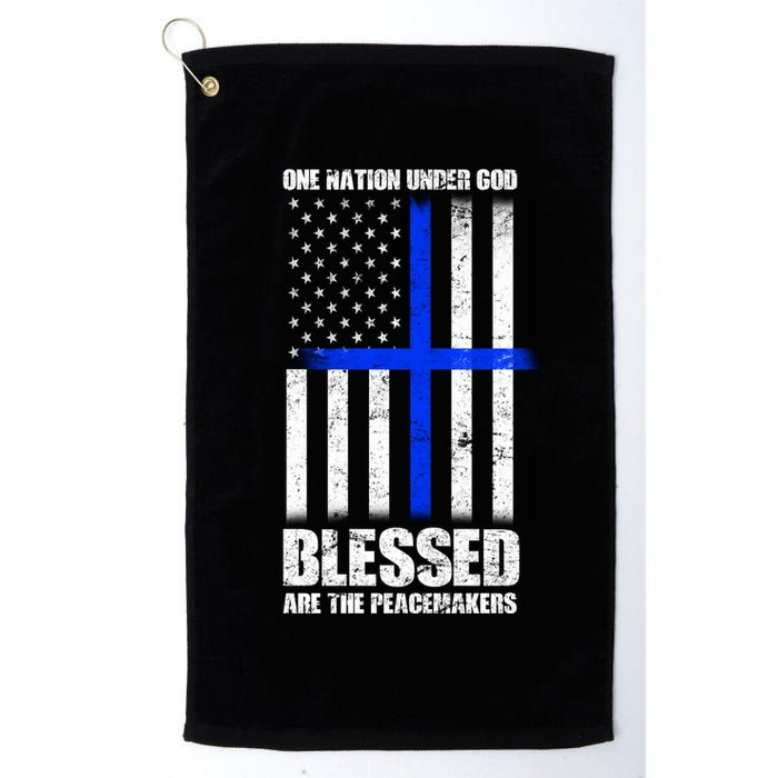 Blessed Are The Peacemakers Golf Towel