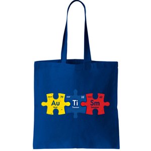 Periodic Elet Autism Puzzle Autism Awareness Gift Tote Bag