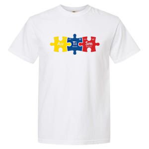 Periodic Elet Autism Puzzle Autism Awareness Gift Garment-Dyed Heavyweight T-Shirt