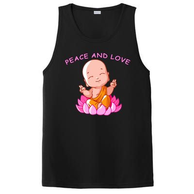 Peace And Love Buddha  PosiCharge Competitor Tank