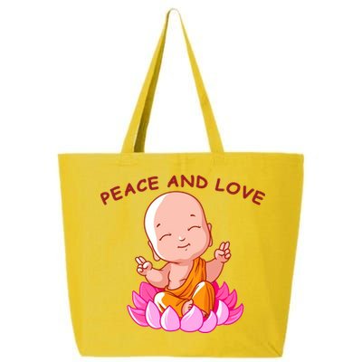 Peace And Love Buddha  25L Jumbo Tote