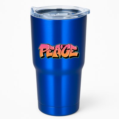 Peace Graffiti Sign Tumbler