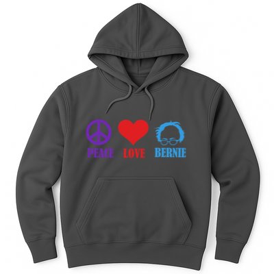 Peace Love Bernie Sanders 2020 Hoodie