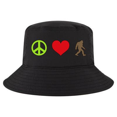 Peace Love Bigfoot  Cool Comfort Performance Bucket Hat