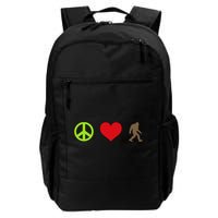 Peace Love Bigfoot  Backpack