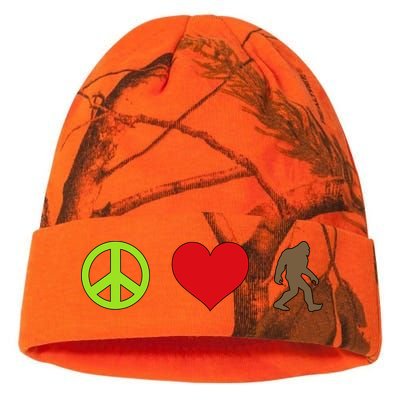 Peace Love Bigfoot  Kati Licensed 12" Camo Beanie