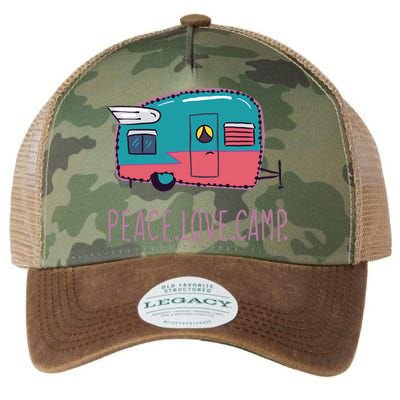 Peace Love Camp Legacy Tie Dye Trucker Hat