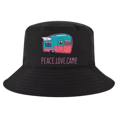 Peace Love Camp Cool Comfort Performance Bucket Hat