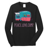 Peace Love Camp Long Sleeve Shirt