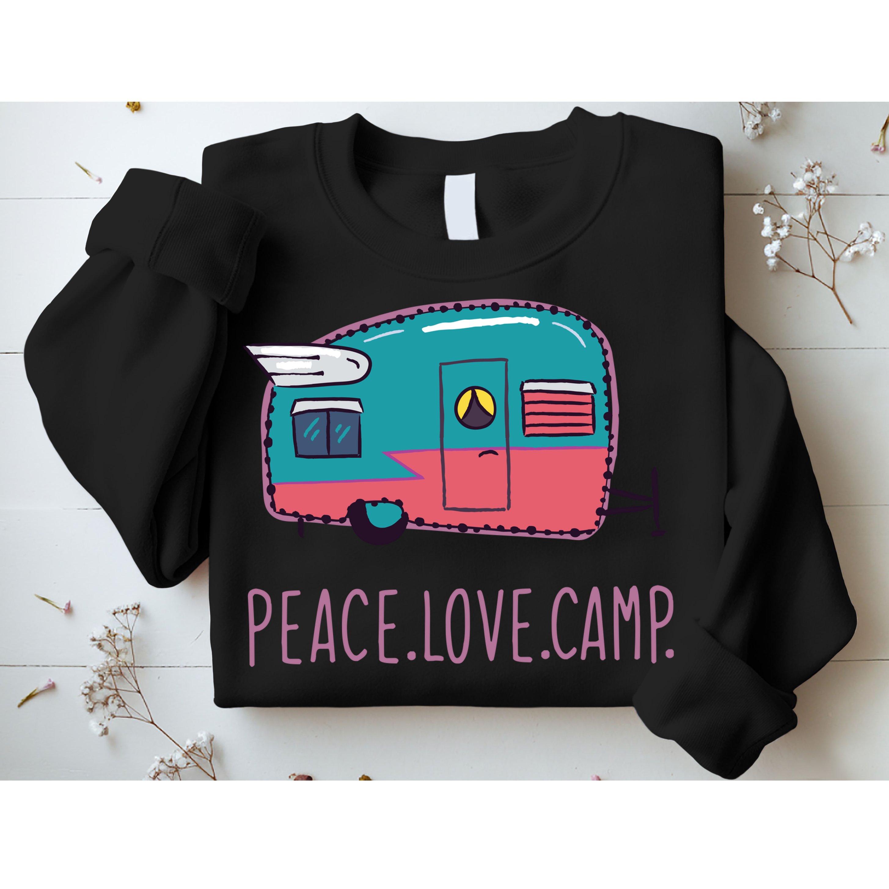 Peace Love Camp Sweatshirt