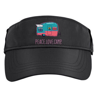 Peace Love Camp Adult Drive Performance Visor
