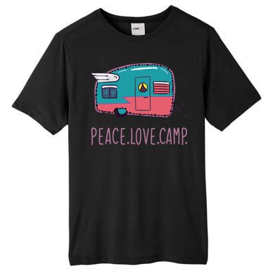 Peace Love Camp Tall Fusion ChromaSoft Performance T-Shirt